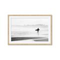 Picture of Lone Surfer _GroupedProduct_Rectangle_Landscape_Photography _GroupedProduct_Rectangle_Landscape_Framed_Matted_