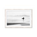 Picture of Lone Surfer _GroupedProduct_Rectangle_Landscape_Photography _GroupedProduct_Rectangle_Landscape_Framed_Matted_