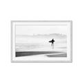 Picture of Lone Surfer _GroupedProduct_Rectangle_Landscape_Photography _GroupedProduct_Rectangle_Landscape_Framed_Matted_
