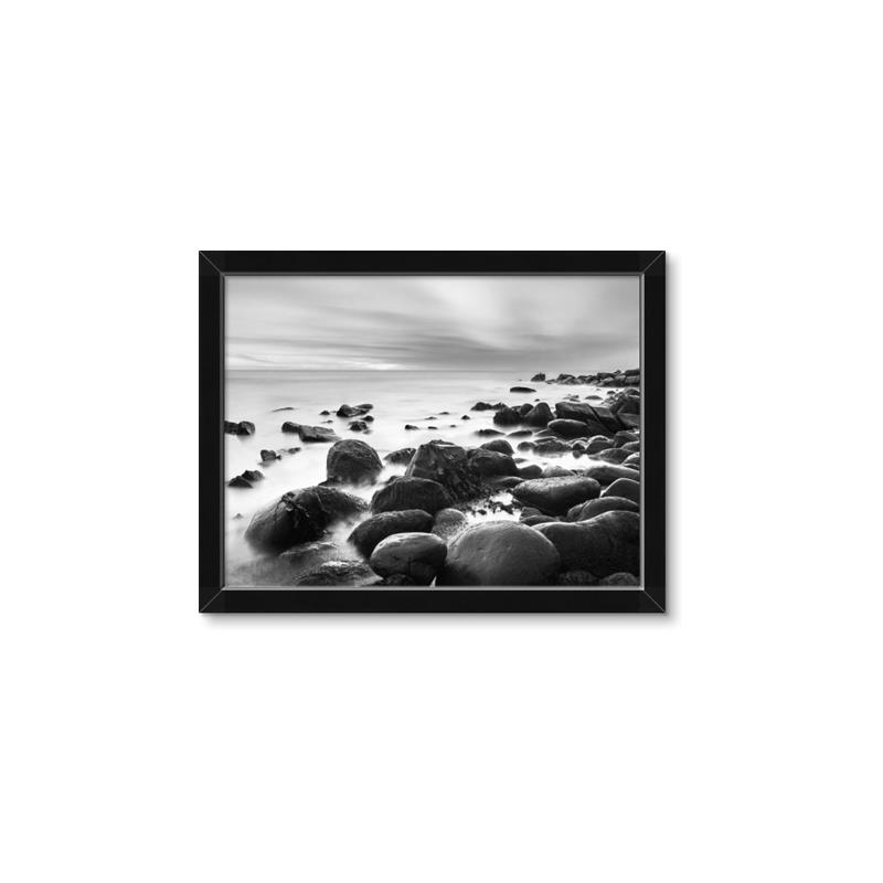 Picture of Misty Rocky Shore _GroupedProduct_Rectangle_Landscape_Photography _GroupedProduct_Rectangle_Landscape_Framed_Matted_