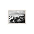 Picture of Misty Rocky Shore _GroupedProduct_Rectangle_Landscape_Photography _GroupedProduct_Rectangle_Landscape_Framed_Matted_