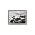 Picture of Misty Rocky Shore _GroupedProduct_Rectangle_Landscape_Photography _GroupedProduct_Rectangle_Landscape_Framed_Matted_
