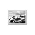 Picture of Misty Rocky Shore _GroupedProduct_Rectangle_Landscape_Photography _GroupedProduct_Rectangle_Landscape_Framed_Matted_