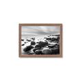 Picture of Misty Rocky Shore _GroupedProduct_Rectangle_Landscape_Photography _GroupedProduct_Rectangle_Landscape_Framed_Matted_