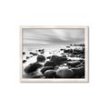Picture of Misty Rocky Shore _GroupedProduct_Rectangle_Landscape_Photography _GroupedProduct_Rectangle_Landscape_Framed_Matted_