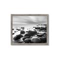 Picture of Misty Rocky Shore _GroupedProduct_Rectangle_Landscape_Photography _GroupedProduct_Rectangle_Landscape_Framed_Matted_