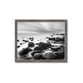 Picture of Misty Rocky Shore _GroupedProduct_Rectangle_Landscape_Photography _GroupedProduct_Rectangle_Landscape_Framed_Matted_