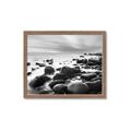 Picture of Misty Rocky Shore _GroupedProduct_Rectangle_Landscape_Photography _GroupedProduct_Rectangle_Landscape_Framed_Matted_