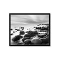 Picture of Misty Rocky Shore _GroupedProduct_Rectangle_Landscape_Photography _GroupedProduct_Rectangle_Landscape_Framed_Matted_