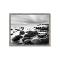 Picture of Misty Rocky Shore _GroupedProduct_Rectangle_Landscape_Photography _GroupedProduct_Rectangle_Landscape_Framed_Matted_