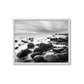 Picture of Misty Rocky Shore _GroupedProduct_Rectangle_Landscape_Photography _GroupedProduct_Rectangle_Landscape_Framed_Matted_