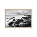 Picture of Misty Rocky Shore _GroupedProduct_Rectangle_Landscape_Photography _GroupedProduct_Rectangle_Landscape_Framed_Matted_