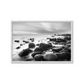 Picture of Misty Rocky Shore _GroupedProduct_Rectangle_Landscape_Photography _GroupedProduct_Rectangle_Landscape_Framed_Matted_