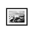 Picture of Misty Rocky Shore _GroupedProduct_Rectangle_Landscape_Photography _GroupedProduct_Rectangle_Landscape_Framed_Matted_
