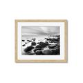 Picture of Misty Rocky Shore _GroupedProduct_Rectangle_Landscape_Photography _GroupedProduct_Rectangle_Landscape_Framed_Matted_