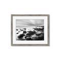 Picture of Misty Rocky Shore _GroupedProduct_Rectangle_Landscape_Photography _GroupedProduct_Rectangle_Landscape_Framed_Matted_
