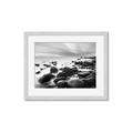 Picture of Misty Rocky Shore _GroupedProduct_Rectangle_Landscape_Photography _GroupedProduct_Rectangle_Landscape_Framed_Matted_