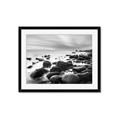 Picture of Misty Rocky Shore _GroupedProduct_Rectangle_Landscape_Photography _GroupedProduct_Rectangle_Landscape_Framed_Matted_
