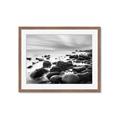 Picture of Misty Rocky Shore _GroupedProduct_Rectangle_Landscape_Photography _GroupedProduct_Rectangle_Landscape_Framed_Matted_