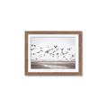 Picture of Seagulls flying on a rainy day _GroupedProduct_Rectangle_Landscape_Photography _GroupedProduct_Rectangle_Landscape_Framed_Matted_