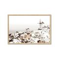 Picture of Santorini Shoreline I _GroupedProduct_Rectangle_Landscape_Photography _GroupedProduct_Rectangle_Landscape_Framed_Matted_