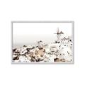 Picture of Santorini Shoreline I _GroupedProduct_Rectangle_Landscape_Photography _GroupedProduct_Rectangle_Landscape_Framed_Matted_