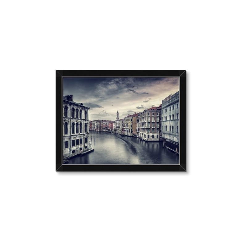 Picture of Street Canal _GroupedProduct_Rectangle_Landscape_Photography _GroupedProduct_Rectangle_Landscape_Framed_Matted_