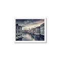 Picture of Street Canal _GroupedProduct_Rectangle_Landscape_Photography _GroupedProduct_Rectangle_Landscape_Framed_Matted_