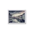 Picture of Street Canal _GroupedProduct_Rectangle_Landscape_Photography _GroupedProduct_Rectangle_Landscape_Framed_Matted_