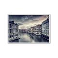 Picture of Street Canal _GroupedProduct_Rectangle_Landscape_Photography _GroupedProduct_Rectangle_Landscape_Framed_Matted_