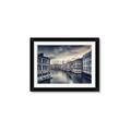 Picture of Street Canal _GroupedProduct_Rectangle_Landscape_Photography _GroupedProduct_Rectangle_Landscape_Framed_Matted_