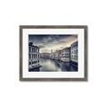 Picture of Street Canal _GroupedProduct_Rectangle_Landscape_Photography _GroupedProduct_Rectangle_Landscape_Framed_Matted_
