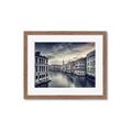 Picture of Street Canal _GroupedProduct_Rectangle_Landscape_Photography _GroupedProduct_Rectangle_Landscape_Framed_Matted_