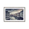 Picture of Street Canal _GroupedProduct_Rectangle_Landscape_Photography _GroupedProduct_Rectangle_Landscape_Framed_Matted_