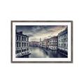 Picture of Street Canal _GroupedProduct_Rectangle_Landscape_Photography _GroupedProduct_Rectangle_Landscape_Framed_Matted_