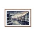 Picture of Street Canal _GroupedProduct_Rectangle_Landscape_Photography _GroupedProduct_Rectangle_Landscape_Framed_Matted_