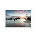 Picture of Shore at Dusk _GroupedProduct_Rectangle_Landscape_Photography _GroupedProduct_Rectangle_Landscape_Framed_Matted_