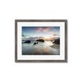 Picture of Shore at Dusk _GroupedProduct_Rectangle_Landscape_Photography _GroupedProduct_Rectangle_Landscape_Framed_Matted_