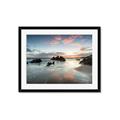 Picture of Shore at Dusk _GroupedProduct_Rectangle_Landscape_Photography _GroupedProduct_Rectangle_Landscape_Framed_Matted_