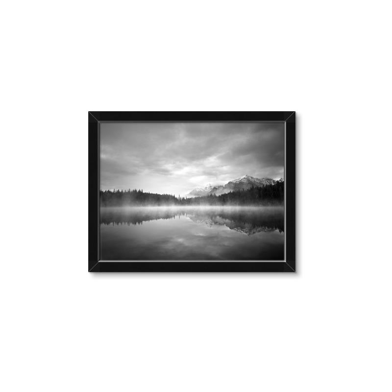 Picture of Glaciers Mountain Black    _GroupedProduct_Rectangle_Landscape_Photography _GroupedProduct_Rectangle_Landscape_Framed_Matted_