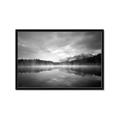 Picture of Glaciers Mountain Black    _GroupedProduct_Rectangle_Landscape_Photography _GroupedProduct_Rectangle_Landscape_Framed_Matted_