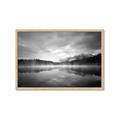 Picture of Glaciers Mountain Black    _GroupedProduct_Rectangle_Landscape_Photography _GroupedProduct_Rectangle_Landscape_Framed_Matted_