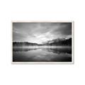Picture of Glaciers Mountain Black    _GroupedProduct_Rectangle_Landscape_Photography _GroupedProduct_Rectangle_Landscape_Framed_Matted_