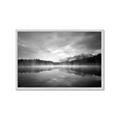 Picture of Glaciers Mountain Black    _GroupedProduct_Rectangle_Landscape_Photography _GroupedProduct_Rectangle_Landscape_Framed_Matted_