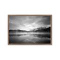 Picture of Glaciers Mountain Black    _GroupedProduct_Rectangle_Landscape_Photography _GroupedProduct_Rectangle_Landscape_Framed_Matted_