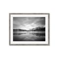 Picture of Glaciers Mountain Black    _GroupedProduct_Rectangle_Landscape_Photography _GroupedProduct_Rectangle_Landscape_Framed_Matted_
