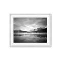 Picture of Glaciers Mountain Black    _GroupedProduct_Rectangle_Landscape_Photography _GroupedProduct_Rectangle_Landscape_Framed_Matted_