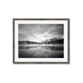 Picture of Glaciers Mountain Black    _GroupedProduct_Rectangle_Landscape_Photography _GroupedProduct_Rectangle_Landscape_Framed_Matted_