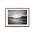 Picture of Glaciers Mountain Black    _GroupedProduct_Rectangle_Landscape_Photography _GroupedProduct_Rectangle_Landscape_Framed_Matted_