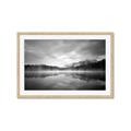Picture of Glaciers Mountain Black    _GroupedProduct_Rectangle_Landscape_Photography _GroupedProduct_Rectangle_Landscape_Framed_Matted_